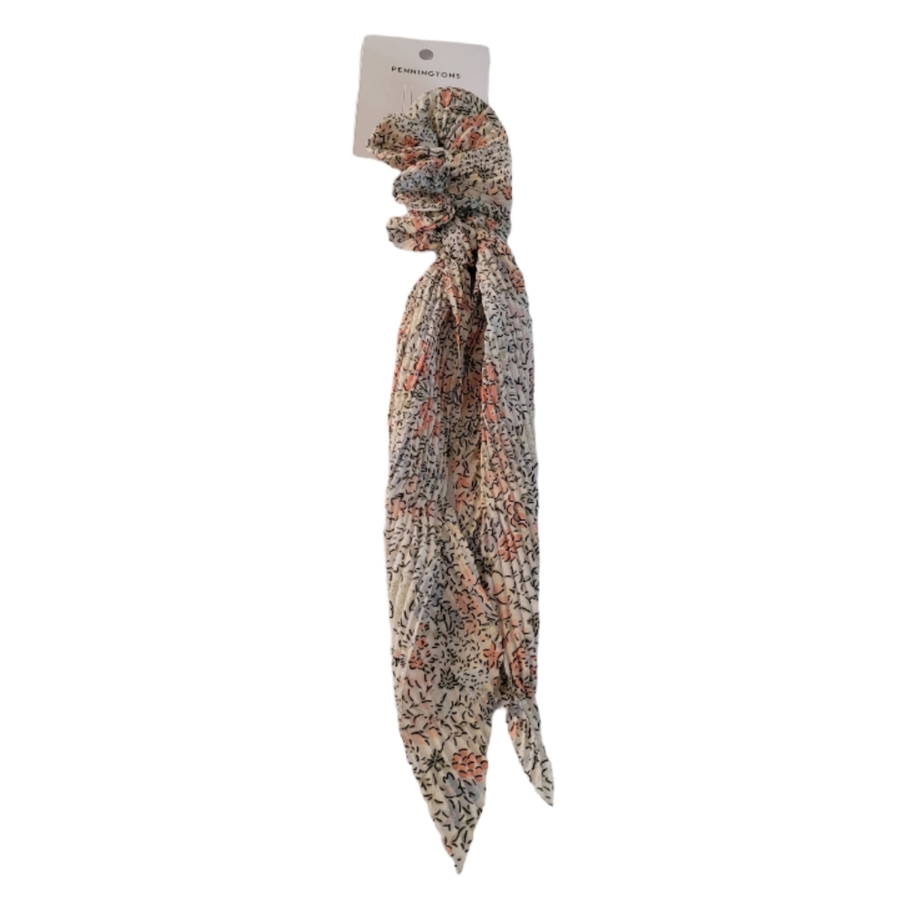 Multi-Coloured Penningtons Women's Floral Scarf Scrunchie